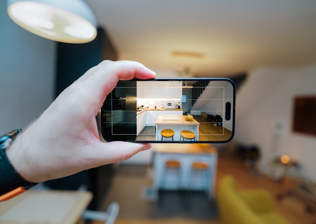 AI Quick Add feature showing voice and photo input